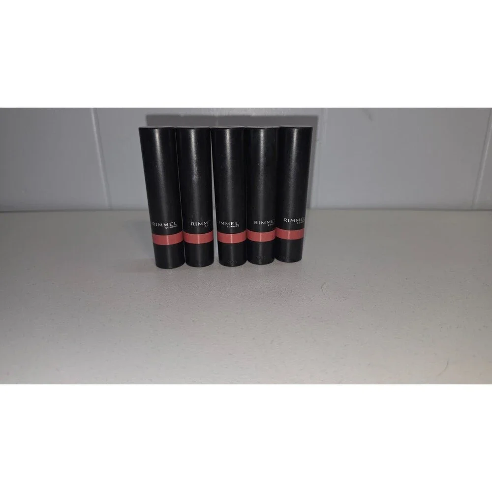 Lot of 5 Rimmel Lasting Finish Extreme 100 Hella Pink NEW